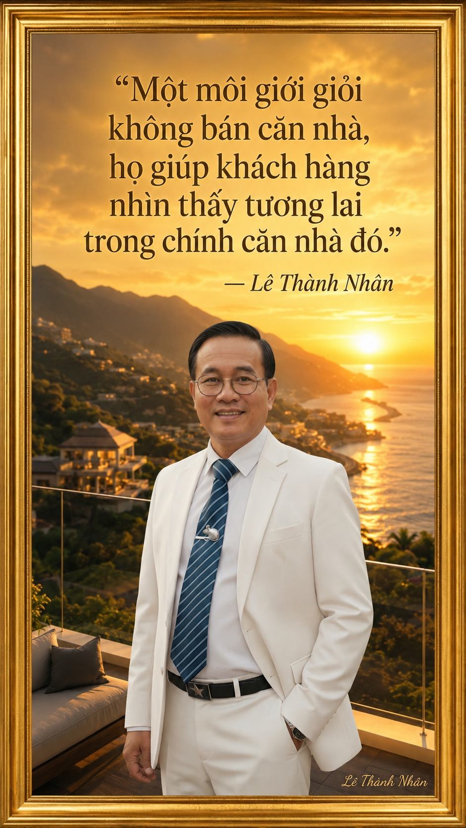 Một môi giới giỏi không bán căn nhà, họ giúp khách hàng nhìn thấy tương lai trong chính căn nhà đó